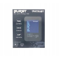 Dysk SSD Patriot Burst 240GB 2,5" SATA III PBU240GS25SSDR sprawny