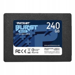 Patriot Burst 240GB 2.5" SATA III SSD (PBU240GS25SSDR) – in working order