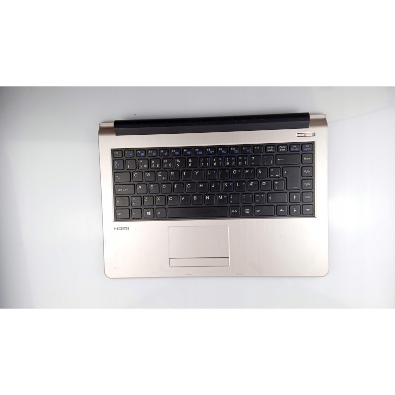 Palmrest top keyboard case Clevo Abook V400