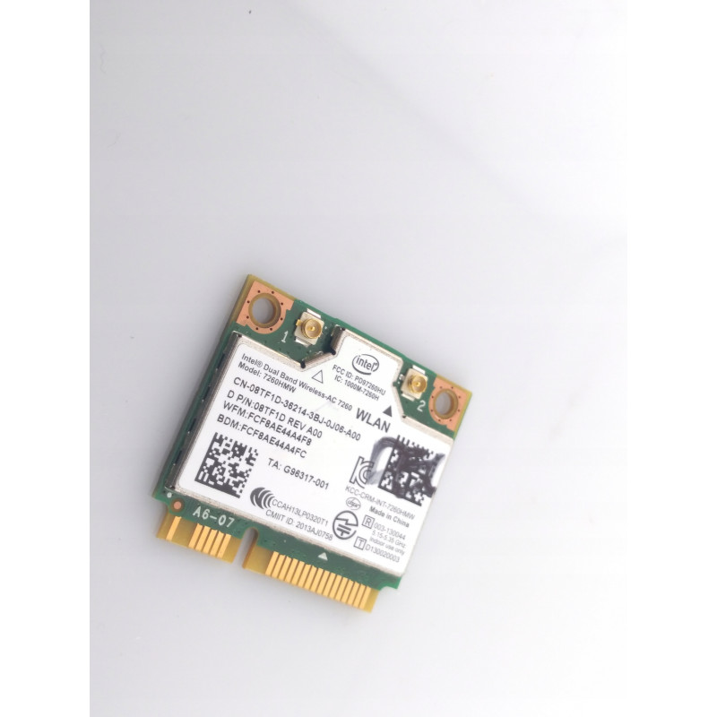 Intel 7260HMW Dell mini PCI-E WLAN WiFi card