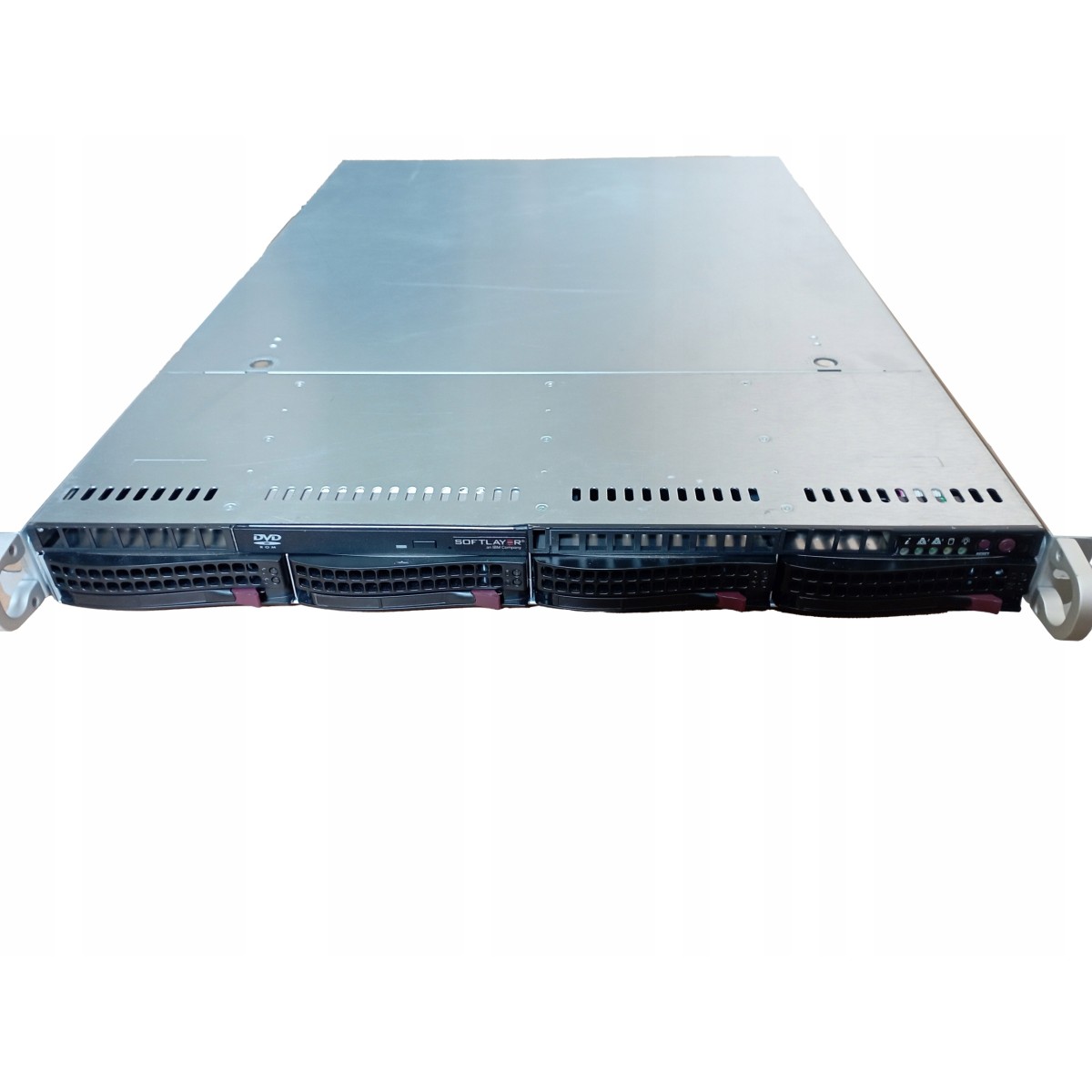 Supermicro CSE-815 X9DRI-LN4F+ 1U 2xE5-2650 v2 2x8C 128GB RAM ramki szyny