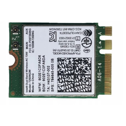 Karta mini PCI-E WLAN WiFi Intel 7260NGW HP