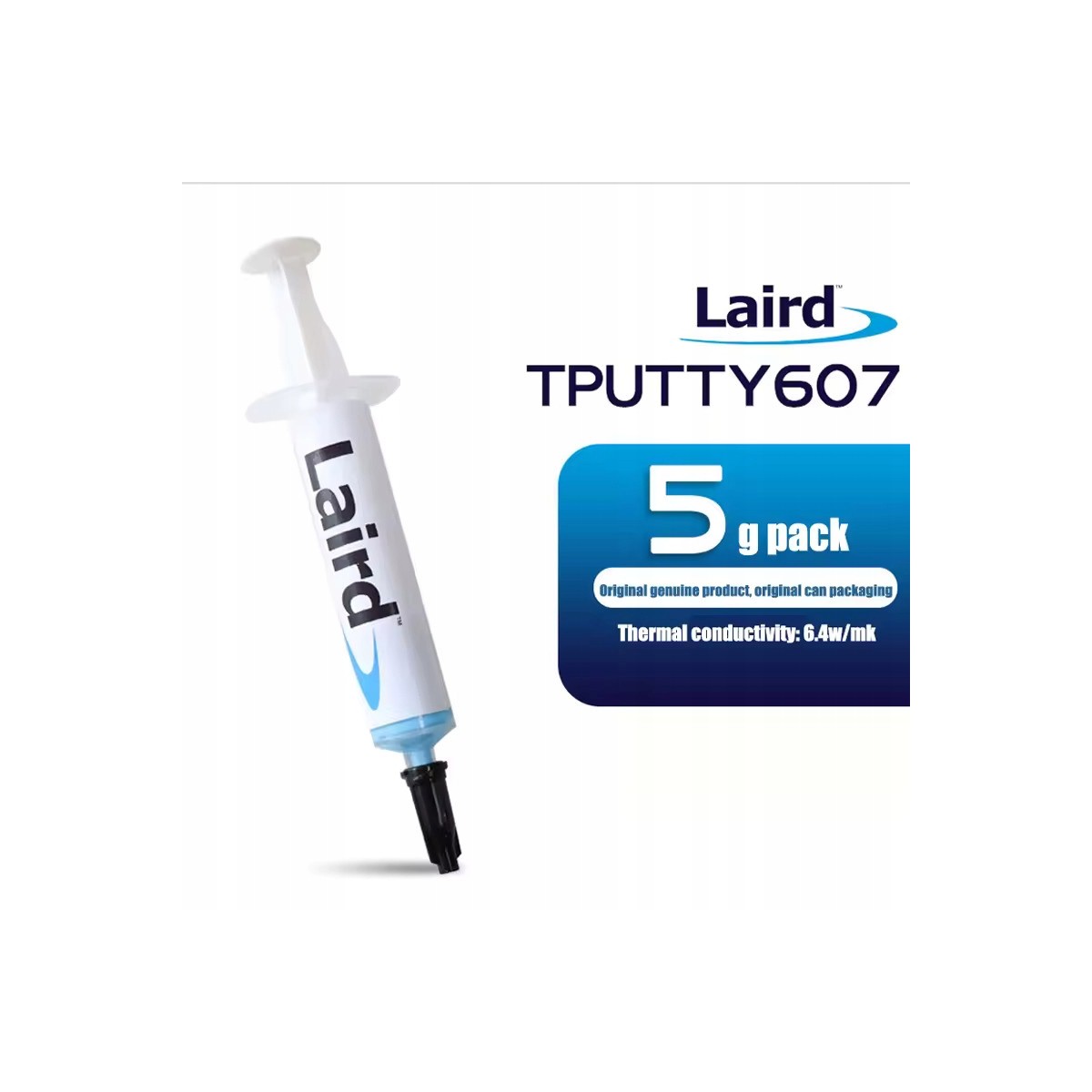 Pianka żel termoprzewodząca Laird Tputty 6.4W/mk 5g na RAM i cewki laptopa
