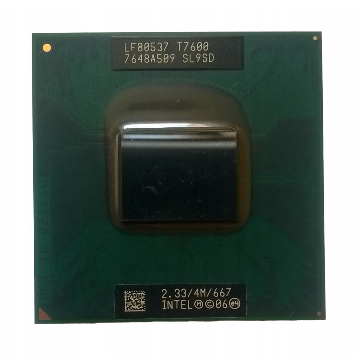 Intel Core 2 duo T7600 2.33GHz 667Mhz FSB 4MB