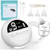 Electric nasal aspirator for babies, quiet, 3 tips, music, 9 positions.