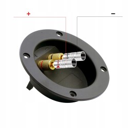 BFA Nakamichi HQ banana speaker plugs, 8 pieces, 4 pairs