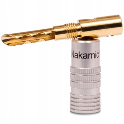 BFA Nakamichi HQ banana speaker plugs, 8 pieces, 4 pairs