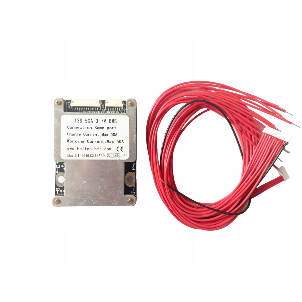 Moduł BMS 13s 48V 50A 150A max do ogniw 18650 baterii rowerowych balanser