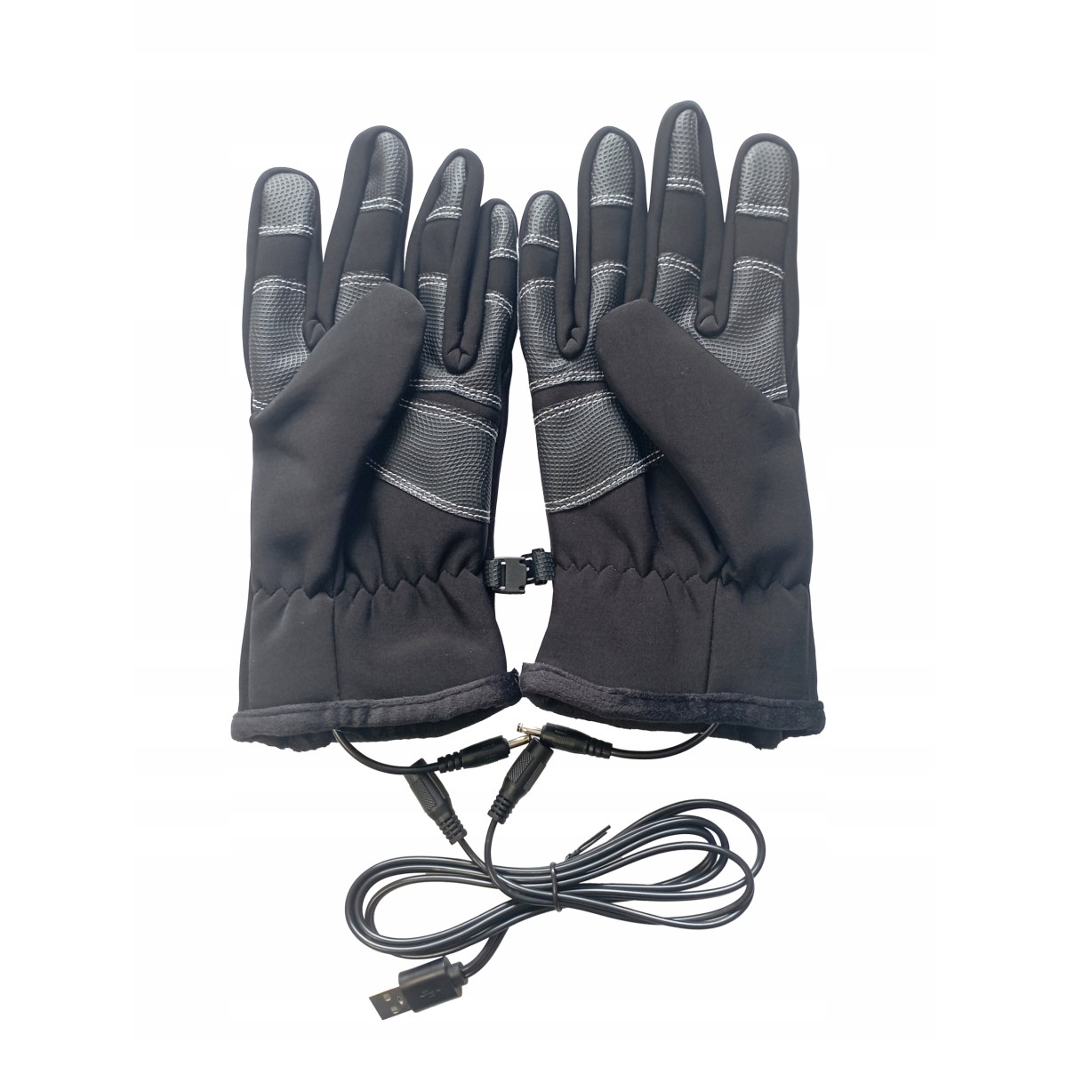 Heated winter gloves with USB 4W, windproof and waterproof L
