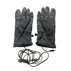 Heated winter gloves with...