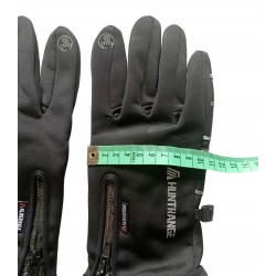 Heated winter gloves with USB 4W, windproof and waterproof M