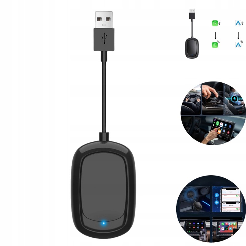 Bezprzewodowy adapter Carplay Box 5.0 (2Air) Bezprzewodowy / Android Auto