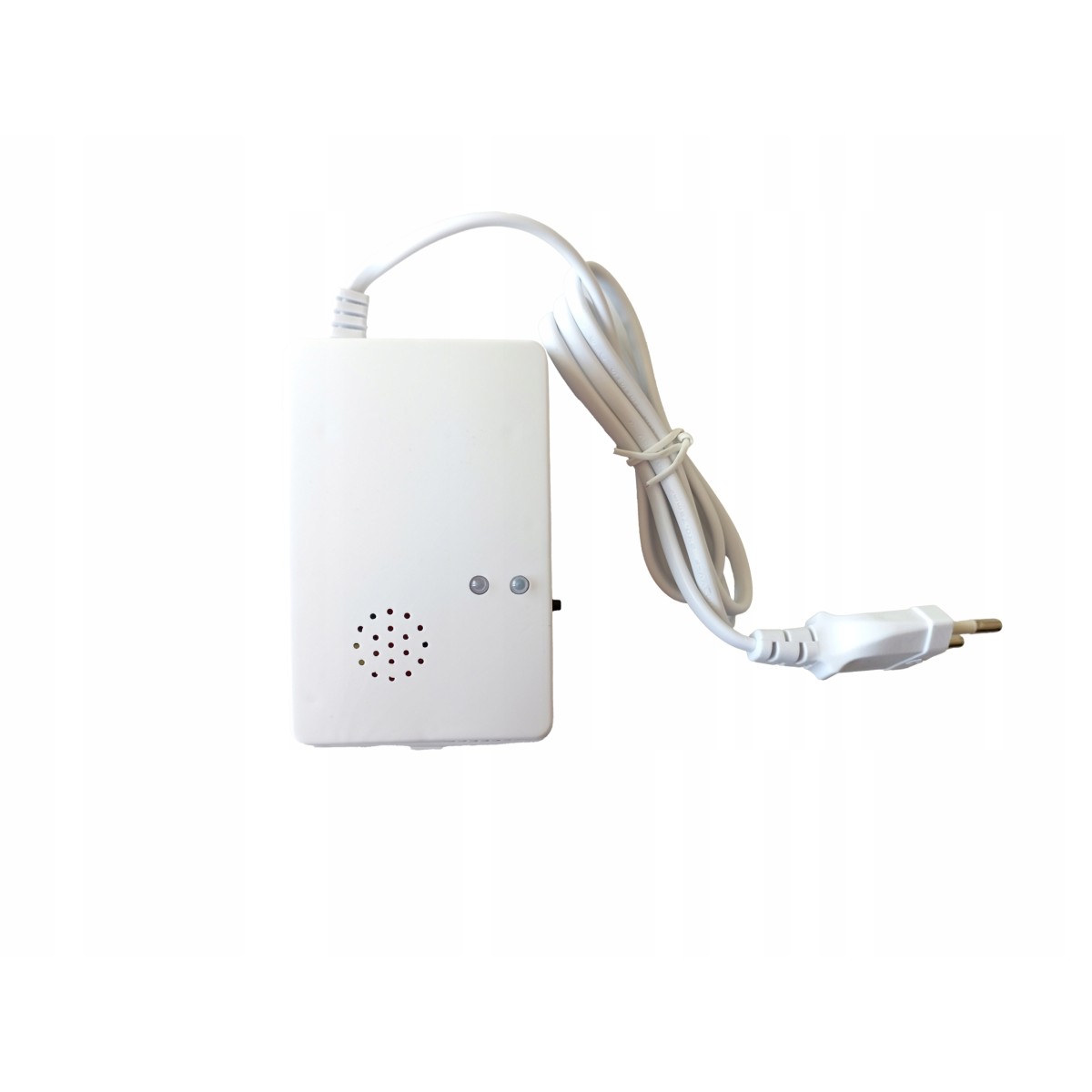 Mains-powered 230V natural gas, LPG and carbon monoxide detector