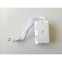 Mains-powered 230V natural gas, LPG and carbon monoxide detector