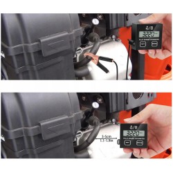 Digital 2-stroke/4-stroke 30,000 RPM rev counter for petrol lawnmower engines