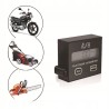 Digital 2-stroke/4-stroke 30,000 RPM rev counter for petrol lawnmower engines