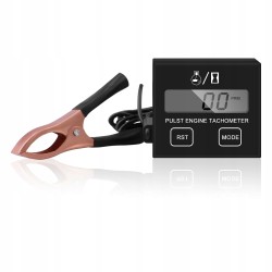 Digital 2-stroke/4-stroke 30,000 RPM rev counter for petrol lawnmower engines