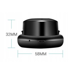 Small mini infrared spy WiFi IP camera with memory card and without